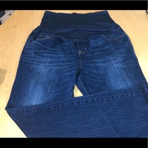 Old navy boot cut maternity jeans-size 14